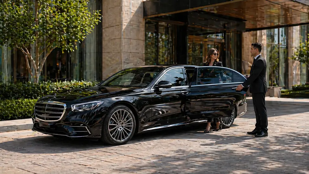 Mercedes S Class İç Görünüm